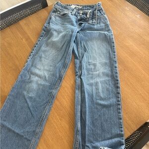 Levi's Women's Wide-Leg Flare Jeans in Light Blue Wash